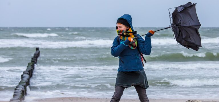 Stürmisches Wetter in Mecklenburg-Vorpommern