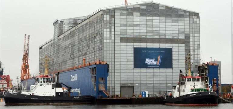 Lloyd-Werft in Bremerhaven vor Schließung