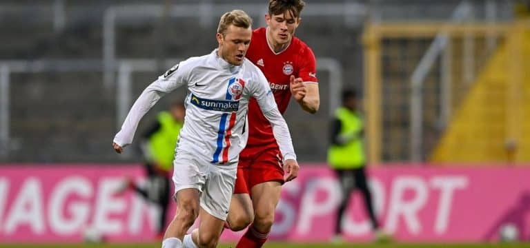 Rostock nach 1:0 bei Bayern München II Tabellenführer