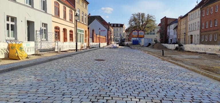 Wismar: Claus Jesup Straße soll bis Ende Juni fertiggstellt werden