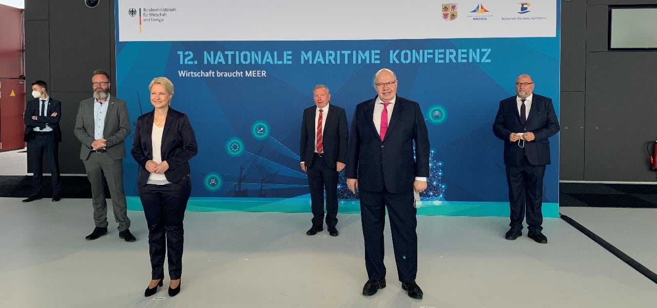 Auftakt 12. Nationale Maritime Konferenz in Rostock