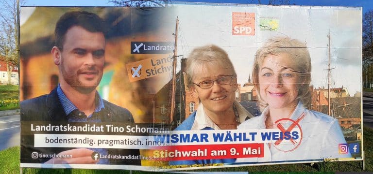 Grevesmühlen: Der Wahlkampf zur Stichwahl am Sonntag bekommt eine neue Dramaturgie!