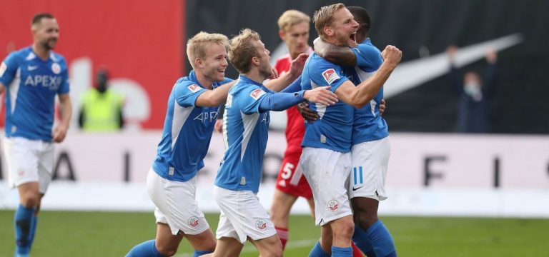 Hansa Rostock feiert Heimsieg: 2:1 gegen Fortuna Düsseldorf