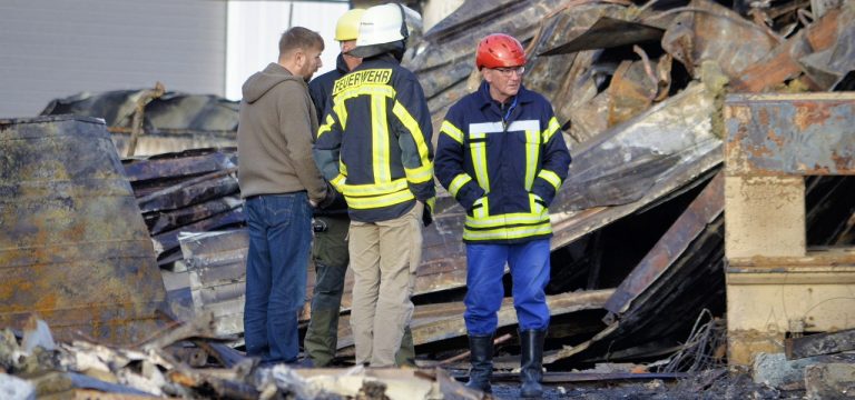 Grevesmühlen: Technischer Defekt Ursache für Brand mit Millionenschaden