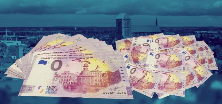 Zweite limitierte Auflage vom Wismarer Null-Euro-Schein ab sofort erhältlich