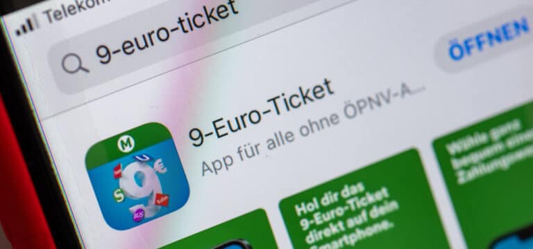 Jetzt noch einfacher: Offizielle App für 9-Euro-Ticket ist da