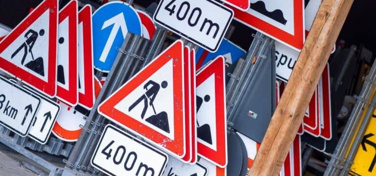 Verkehrszeichen-Diebstähle in MV mehr als vervierfacht