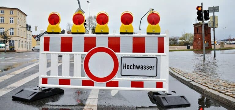 Wismar: Erhöhte Wasserstände am Samstag erwartet