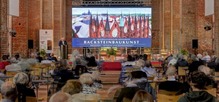 Zum 17. Mal tagt der Internationale Kongress Backsteinbaukunst in Wismar