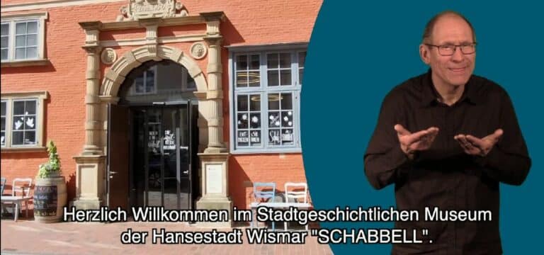 Kulturhäuser in Wismar stellen sich mit Filmen in Gebärdensprache vor