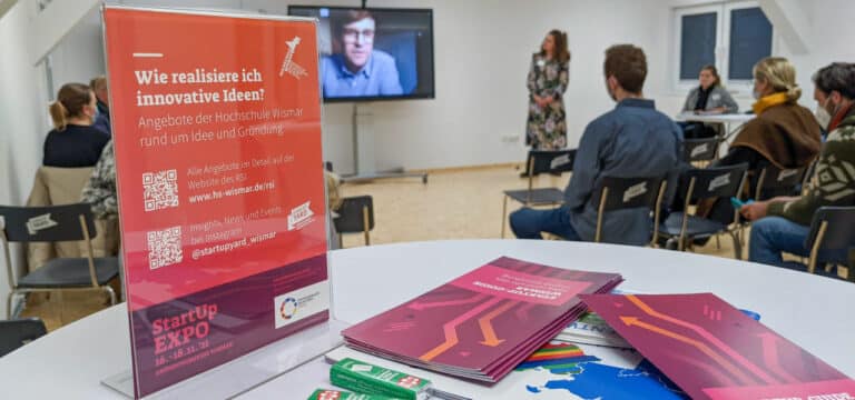 „StartUp-EXPO“ in Wismar: Drei regionale Anlaufstellen laden zur 2. Gründungsmesse ein