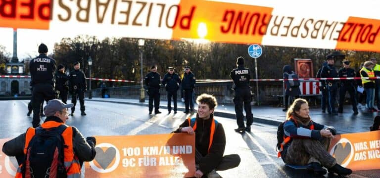 Razzia gegen Klimaschutz-Aktivisten in sechs Bundesländern