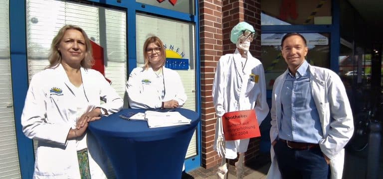 Bundesweiter Apotheken-Protesttag: Auch in Wismar bleiben die Apotheken heute zu!