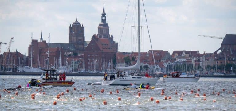 58. Auflage des Sundschwimmens mit rund 1100 Teilnehmern