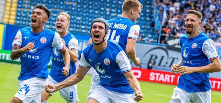 Rostock startet mit 2:0 gegen Nürnberg in Zweitliga-Saison