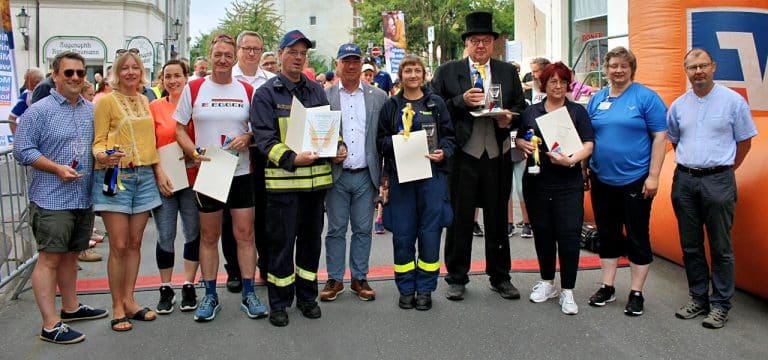 24. Schwedenlauf: Besondere Siegerehrung noch vor dem Startschuss