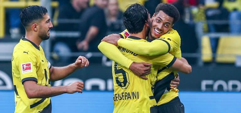 Nach Kritik: BVB-Fans feiern Torjäger Felix Nmecha