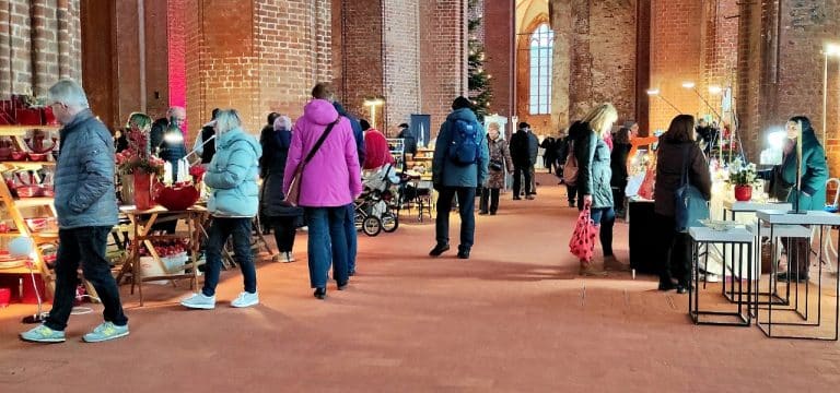 Wismar: 28. Kunstmarkt in St. Georgen vom 15.12. bis 17.12.2023