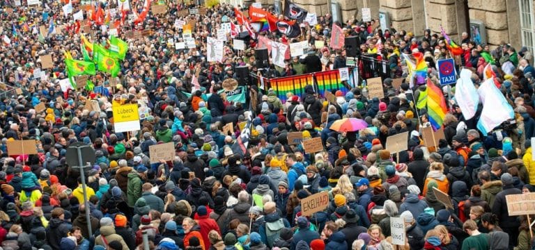 Wieder Demos gegen rechts im Norden