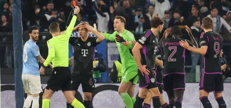 FC Bayern kassiert herbe CL-Pleite nach Rot und “Slapstick”