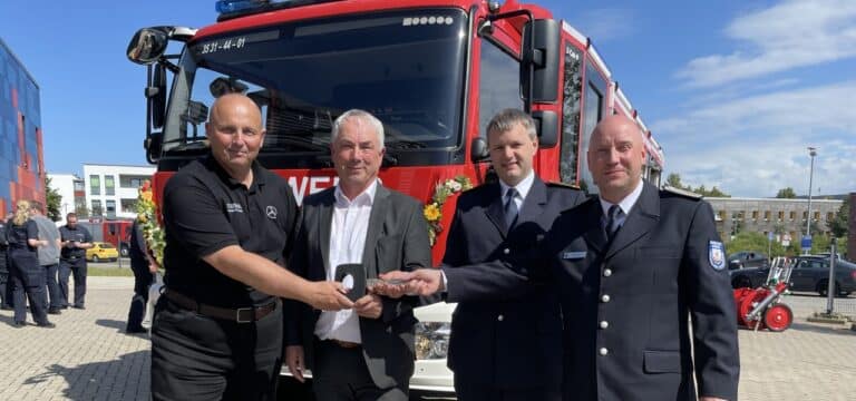 Neues Einsatzfahrzeug für die Freiwillige Feuerwehr Wismar-Altstadt