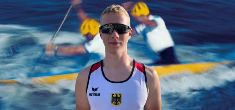 Wismar: Julius Mühlnickel gewinnt Bronzemedaille bei der Junioren-WM im Kanurennsport