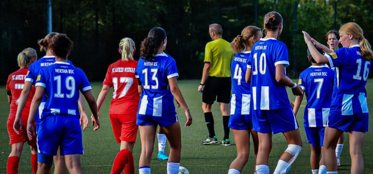 Regionalliga B-Juniorinnen von Hertha BSC schlagen Anker-Frauen