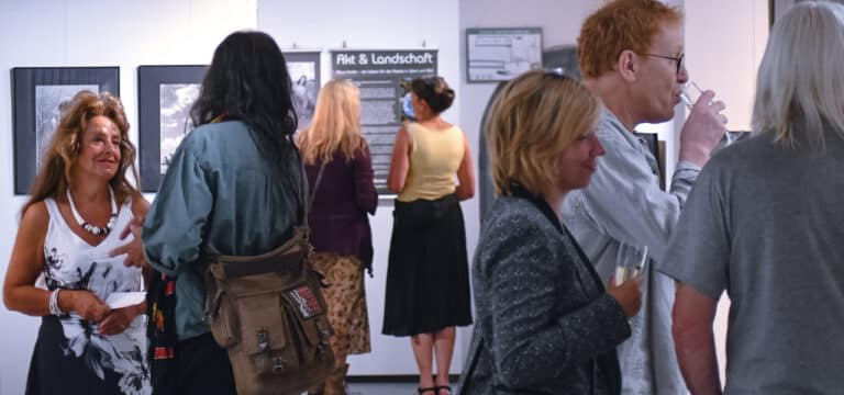 Ausstellung “Akt & Landschaft” von Klaus Ender im “Schabbell” eröffnet