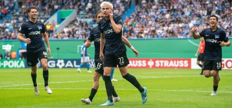 Hansa geht im DFB-Pokal gegen Hertha BSC mit 1:5 unter