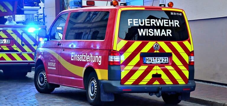 Wismar: Reihenhaus nach Kellerbrand unbewohnbar